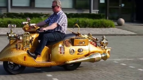 Steampunk Scooter